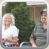 Liz Copeland and Tim Suwalski